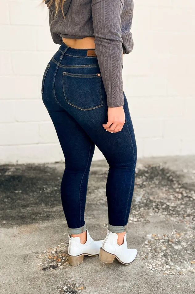 Judy Blue Rings RESTOCK Judy Blue Ashby NonDistressed HiWaist Jeans
