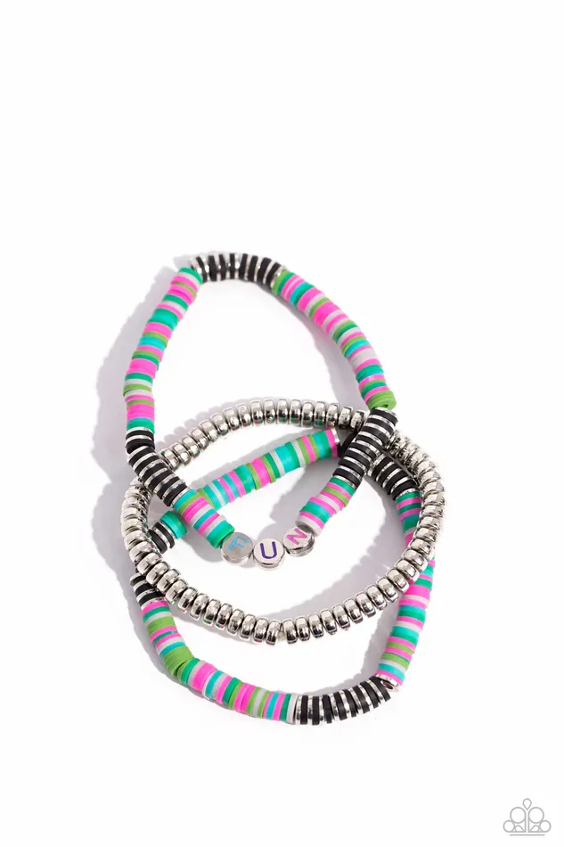Just for Fun Black Paparazzi Accessories Necklaces