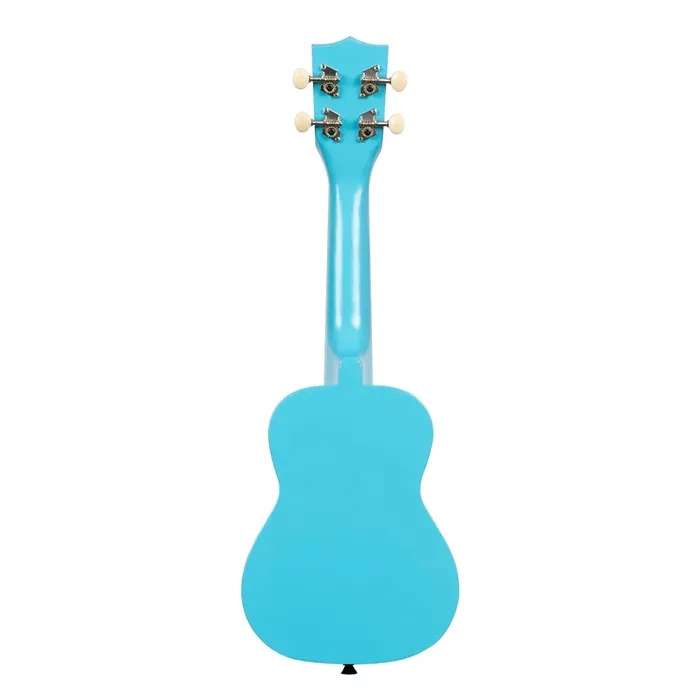 KALABRAND Kala Blue Yonder Ukadelic Soprano Ukulele with Bag Rings