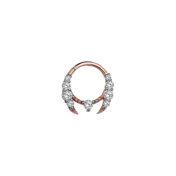Kismet by Milka Earrings Lilith Hoop Piercing