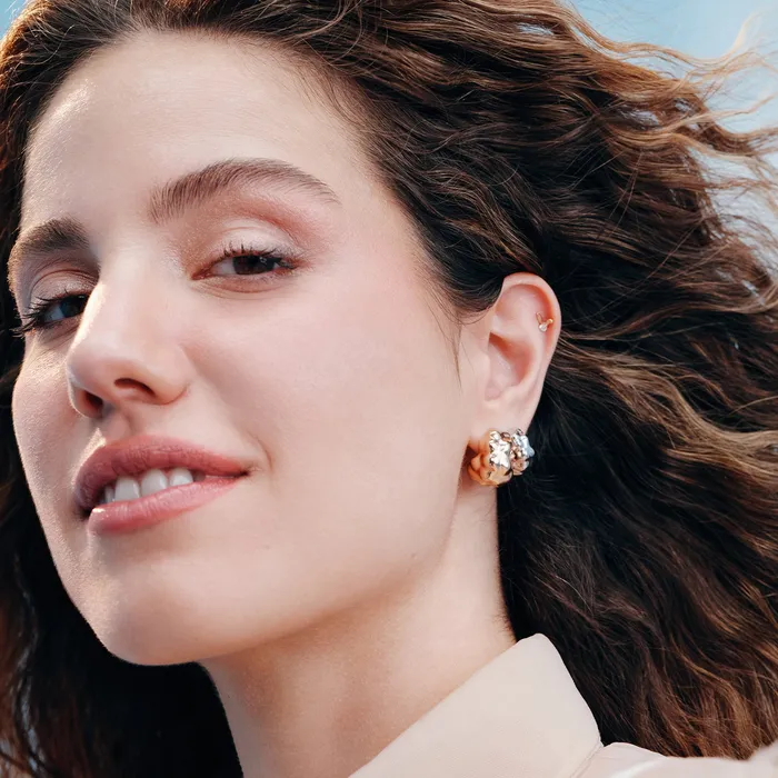 Kismet by Milka Earrings Maxi Cumulus Hoop Earring