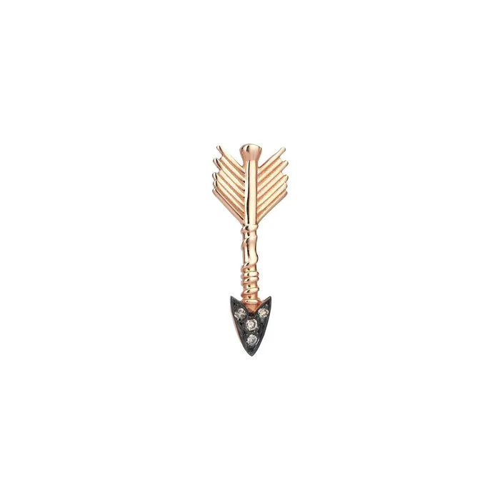 Kismet by Milka Earrings Midi Arrow Stud