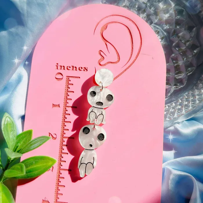 Kodama Acrylic Earrings KGF Jewelry Earrings Kodama Acrylic Earrings KGF Jewelry Earrings