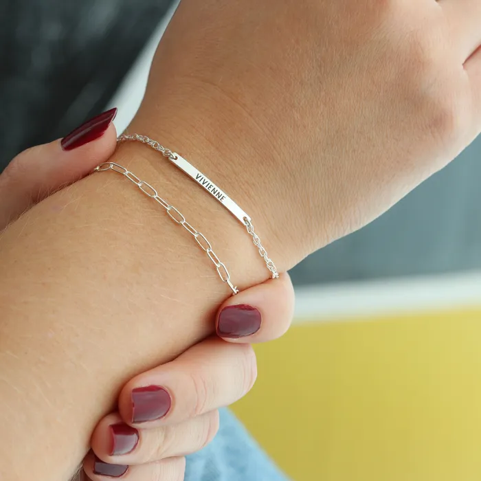 Kris Nations Engraved ID Bracelet Bracelets