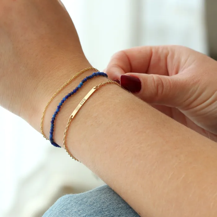 Kris Nations Engraved ID Bracelet Bracelets