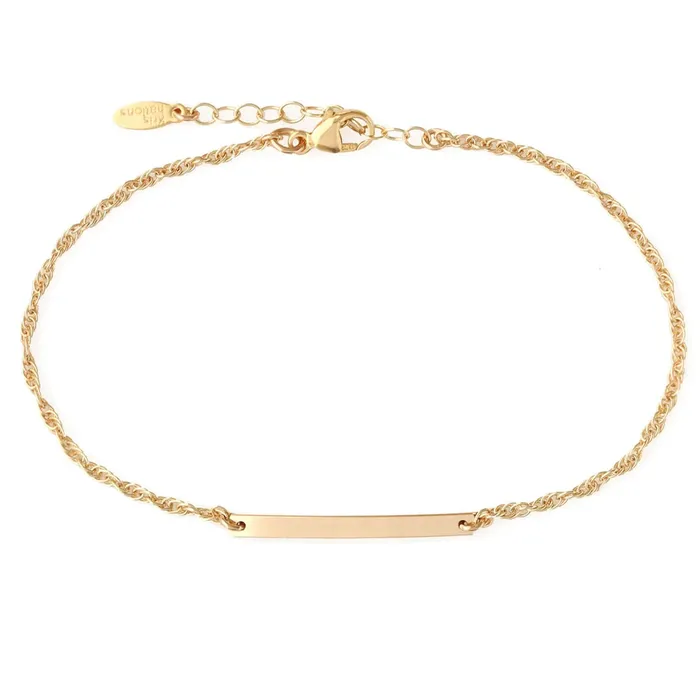 Kris Nations Engraved ID Bracelet Bracelets
