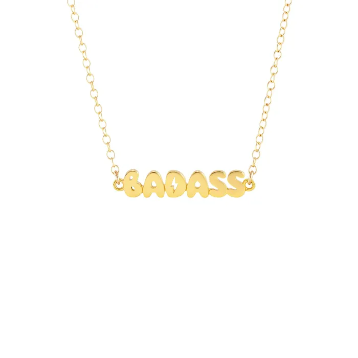 Kris Nations Necklaces Badass Bubble Charm Necklace