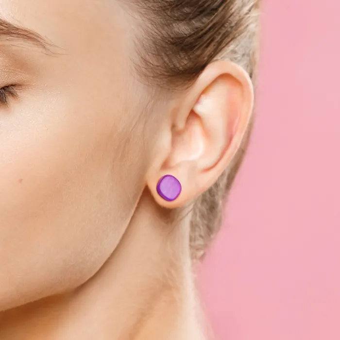La Tagueria Earrings Dulce Stud Tagua Earrings