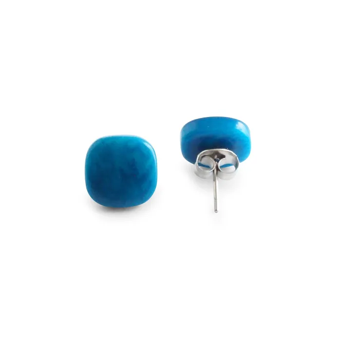 La Tagueria Earrings Dulce Stud Tagua Earrings
