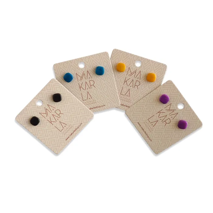 La Tagueria Earrings Dulce Stud Tagua Earrings