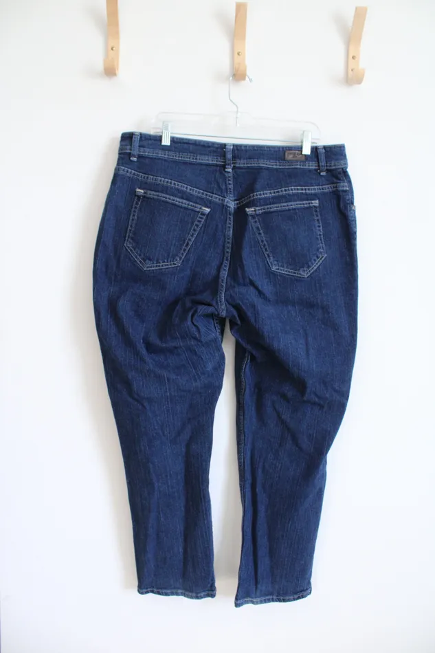 Lee Riders By Lee Dark Wash Jeans 18W Petite Earrings