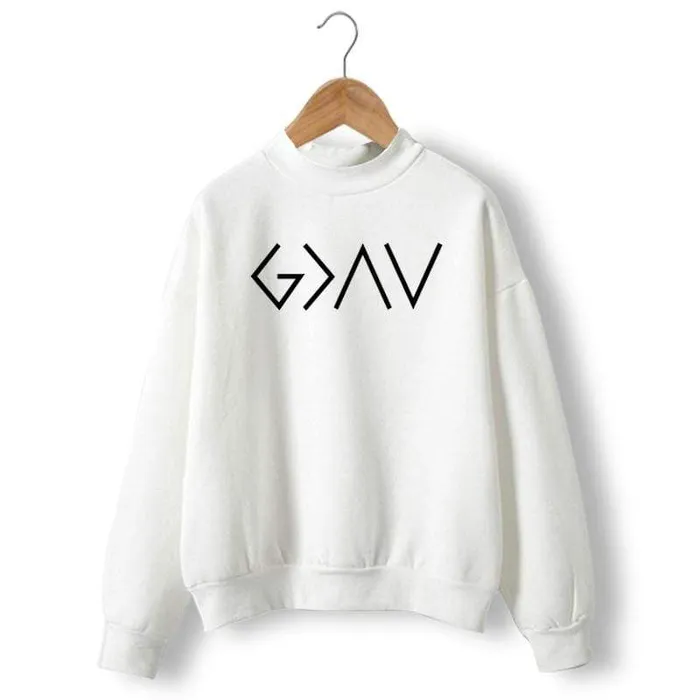 Lords Guidance Necklaces Christian Sweatshirt br Highs And Lows Sign