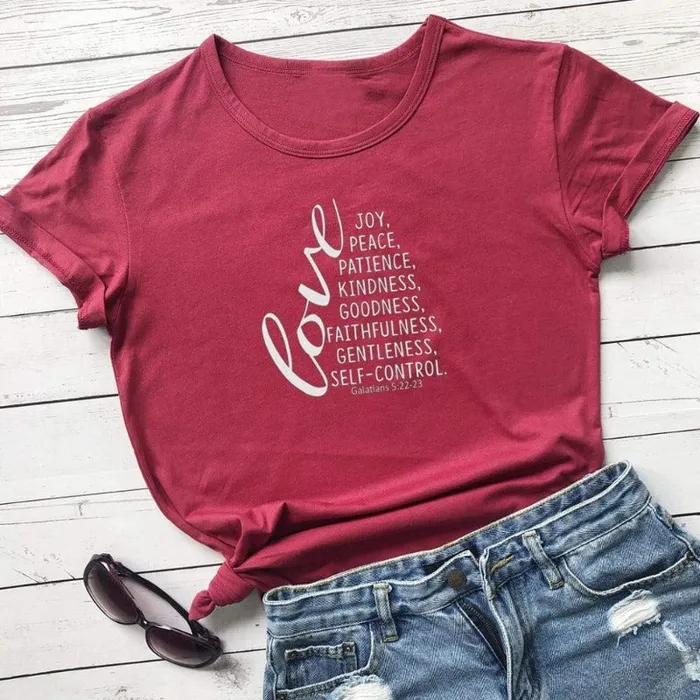 Lords Guidance Necklaces Christian TShirt br Fruits Of The Spirit