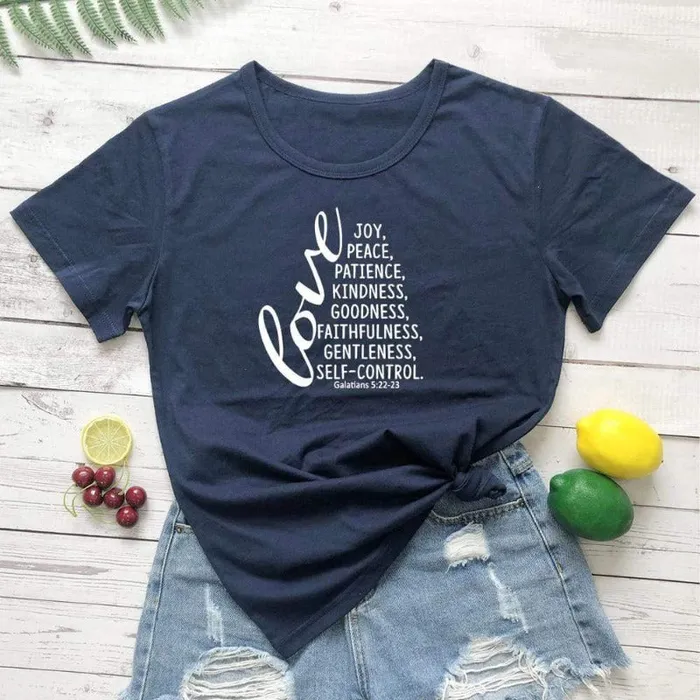 Lords Guidance Necklaces Christian TShirt br Fruits Of The Spirit