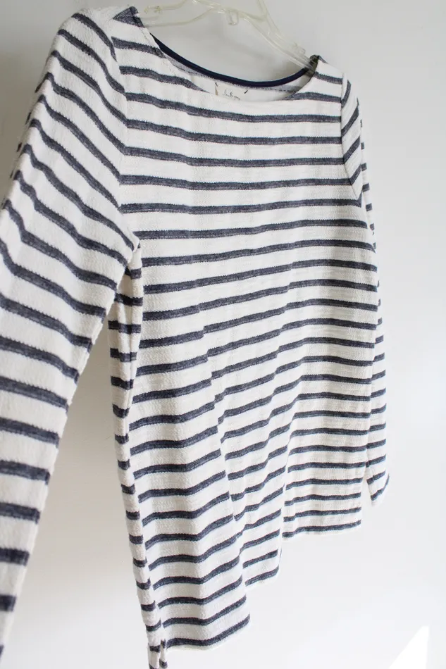 Lou Grey Rings Lou Grey White Blue Striped Long Sleeved Shirt S