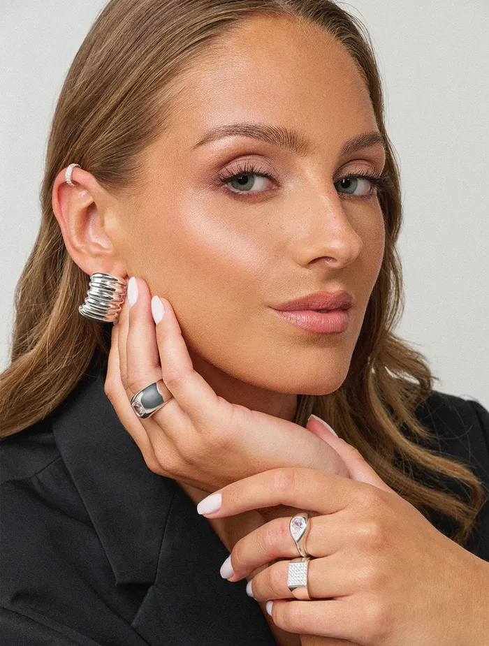 Maison Dore Earrings CHUNKY VINTAGE EARRINGS