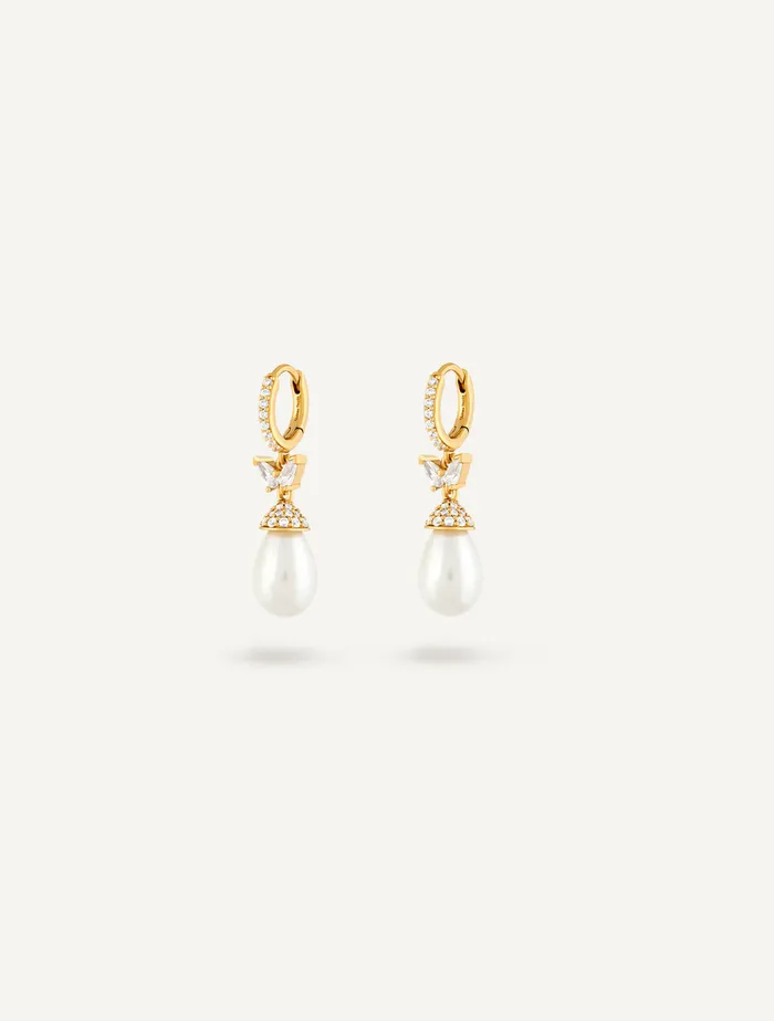 Maison Dore Earrings FLY PEARLS EARRINGS