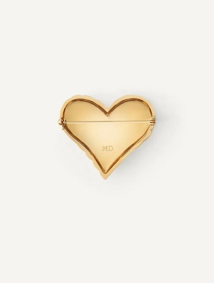 Maison Dore Necklaces HEART PIN