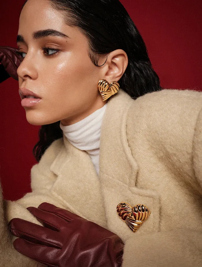 Maison Dore Necklaces HEART PIN