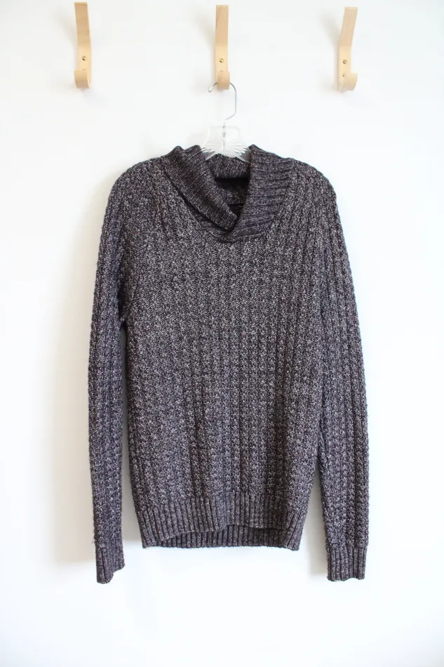 Marc Anthony Earrings Marc Anthony Burgundy Cowl Neck Sweater M
