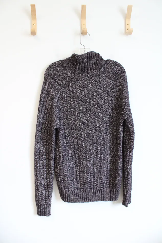 Marc Anthony Earrings Marc Anthony Burgundy Cowl Neck Sweater M