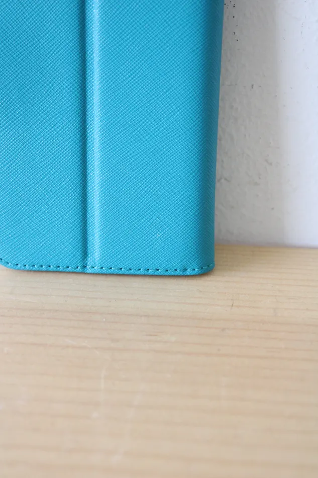 Michael Kors Necklaces Michael Kors Saffiano Leather Blue Folio Case For iPhone X