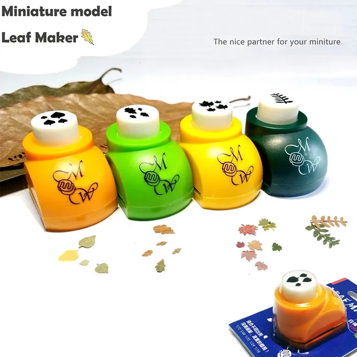 Miniature Model Leaf Maker Leaf Punch DS Necklaces