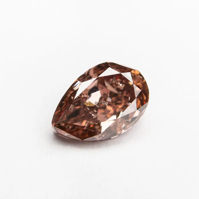 Misfit Diamonds Earrings 150ct 844x577x382mm GIA Fancy Deep Orangy Pink Pear Brilliant 2415201 Misfit Diamonds Earrings 150ct 844x577x382mm GIA Fancy Deep Orangy Pink Pear Brilliant 2415201