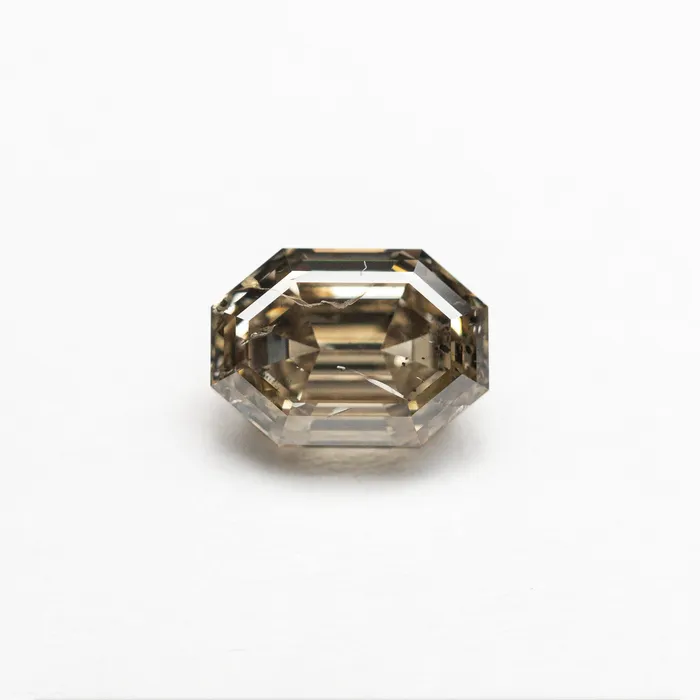 Misfit Diamonds Rings Champagne Step Cut Diamond 101ct Cut Corner Rectangle Misfit Diamonds Rings Champagne Step Cut Diamond 101ct Cut Corner Rectangle