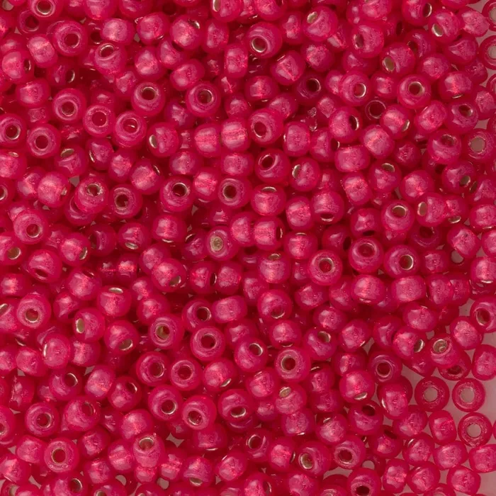 Miyuki Seed Beads 80 Duracoat Dyed Hibiscus Silver Lined Alabaster 4239NEW Peppy Beads Rings Miyuki Seed Beads 80 Duracoat Dyed Hibiscus Silver Lined Alabaster 4239NEW Peppy Beads Rings