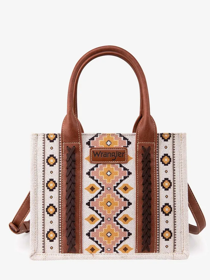 MONTANA WEST Earrings WRANGLER SOUTHWESTERN COFFEE MINI CROSSBODY TOTE