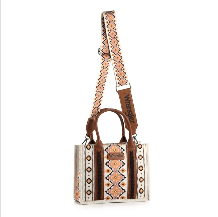 MONTANA WEST Earrings WRANGLER SOUTHWESTERN COFFEE MINI CROSSBODY TOTE