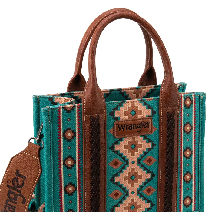 MONTANA WEST Earrings WRANGLER SOUTHWESTERN TURQUOISE MINI CROSSBODY TOTE