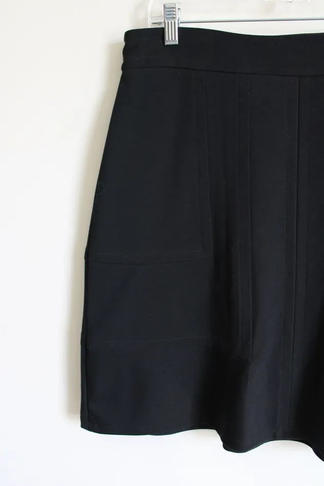 Mossimo Supply Co Rings Mossimo Black Blocking Detailed Skirt 12