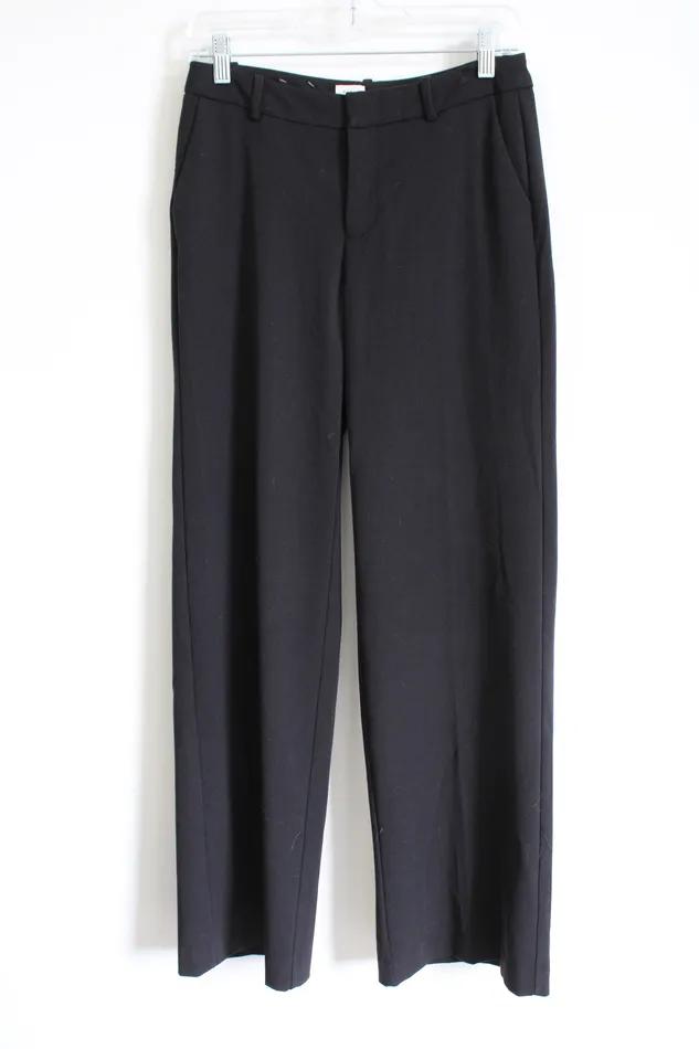 Necklaces A New Day A New Day Stretch Black Loose Fit Trouser Pant 2