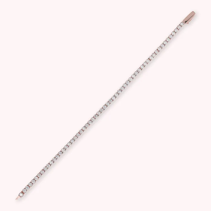 Necklaces Bronzallure Bracciale Tennis con Cubic Zirconia