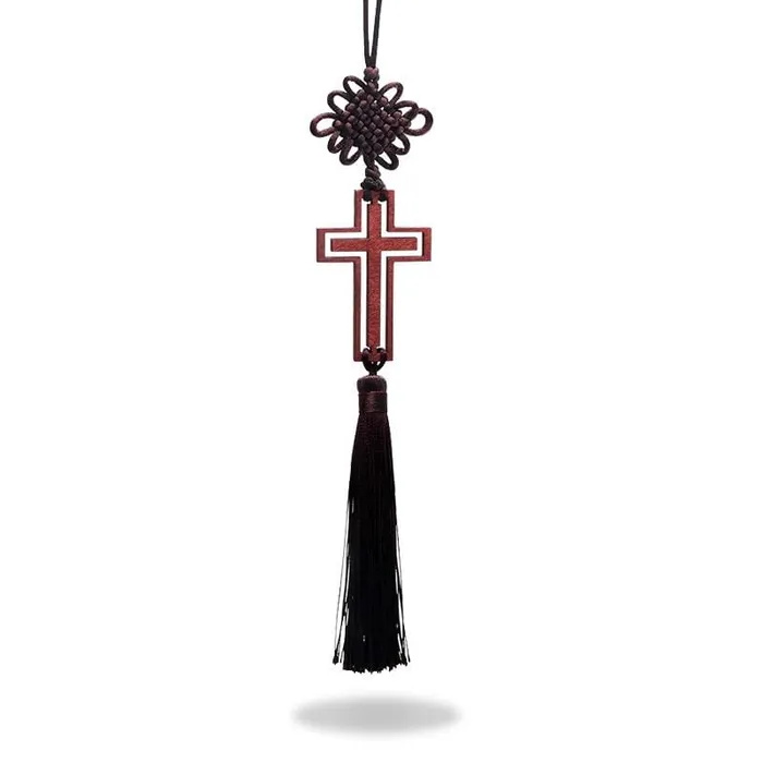 Necklaces Cross For Carbr Wooden Cross Charm Lords Guidance