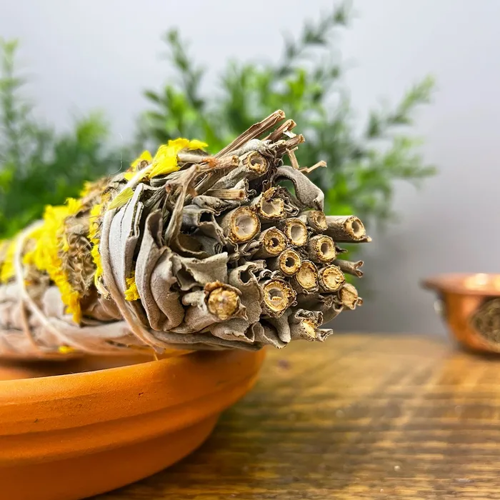 Necklaces DharmaCrafts White Sage with Flowers