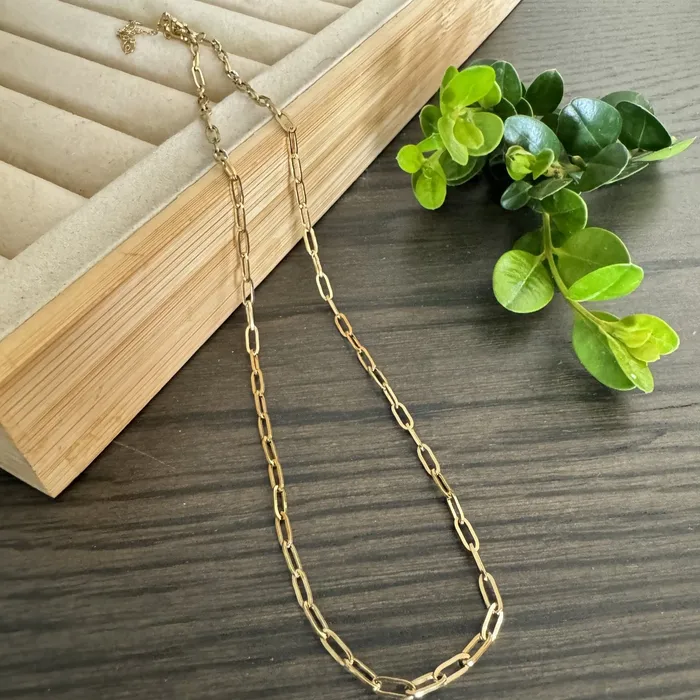 Necklaces iszi ONLINE Paperclip Necklace