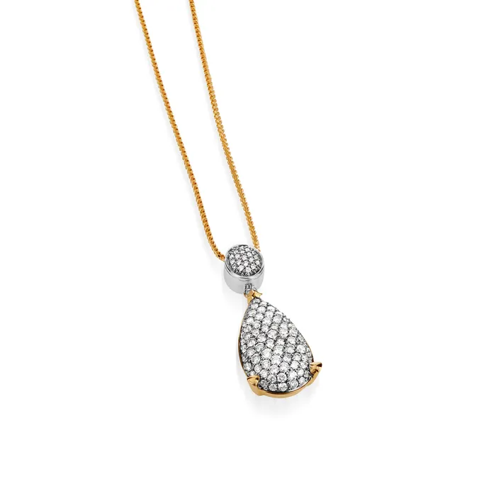 Necklaces John Atencio Bermuda Diamond Pave Pendant