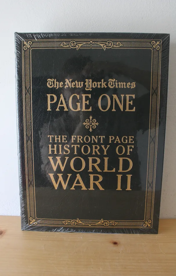 Necklaces Jubilee Thrift Easton Press Leather Bound The New York Times Page One The Front Page History Of World War II Necklaces Jubilee Thrift Easton Press Leather Bound The New York Times Page One The Front Page History Of World War II