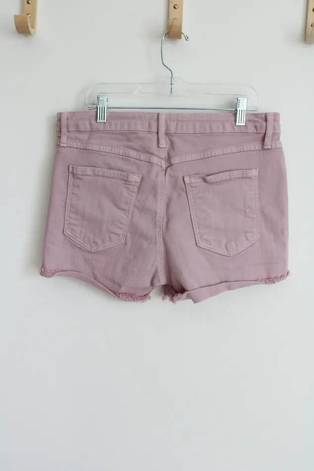 Necklaces JustUSA Dusty Light Pink Denim Shorts 30 JustUSA