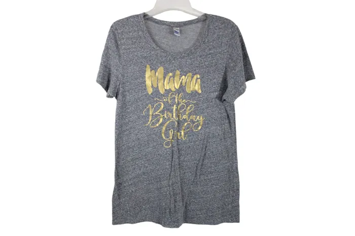 Necklaces Kavio Kavio Mama Of The Birthday Girl Tee L