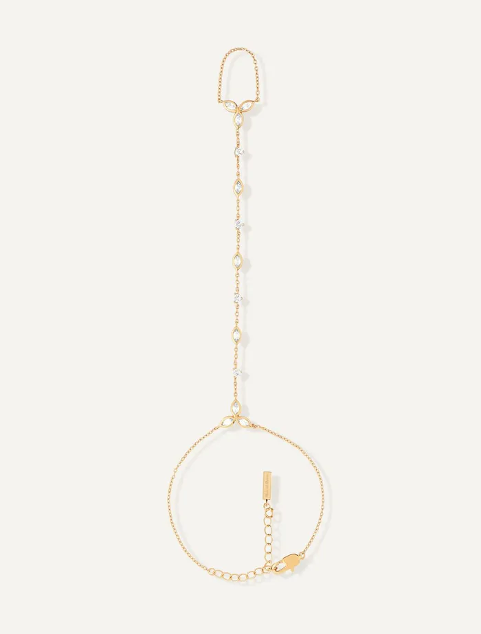 Necklaces Maison Dore MARQUISE HAND CHAIN