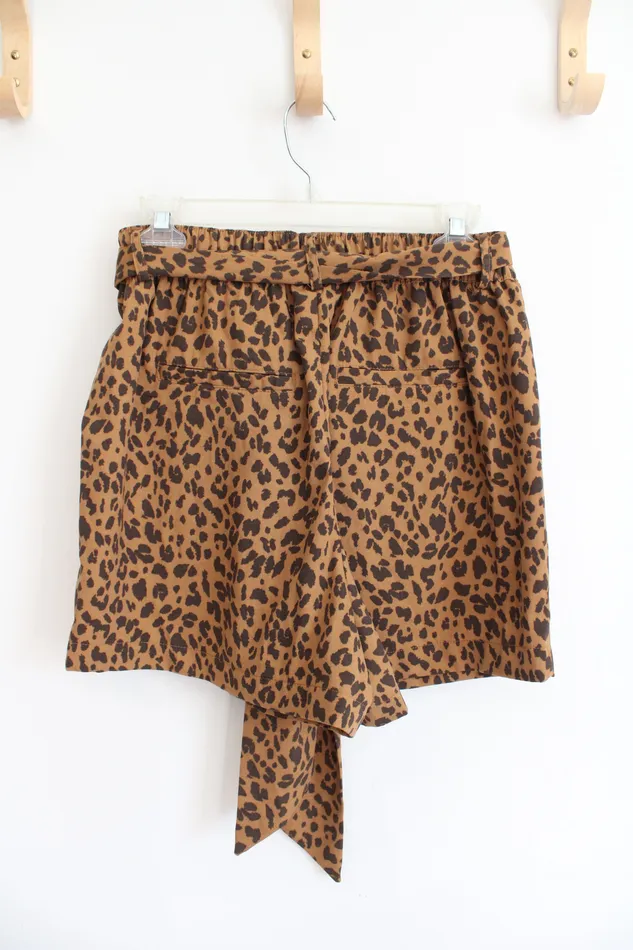 Necklaces NEW A New Day Leopard Print Loose Shorts M A New Day