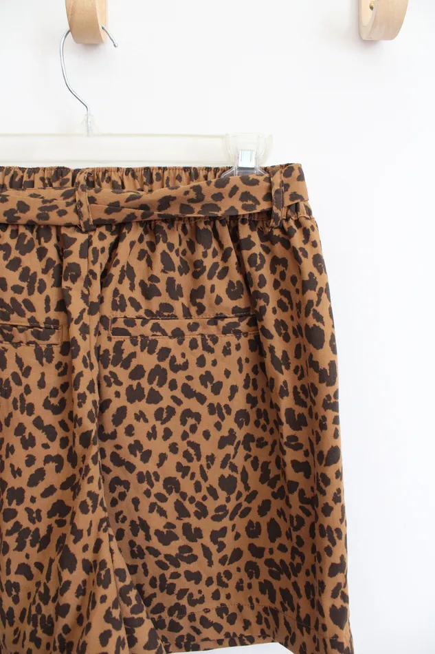 Necklaces NEW A New Day Leopard Print Loose Shorts M A New Day