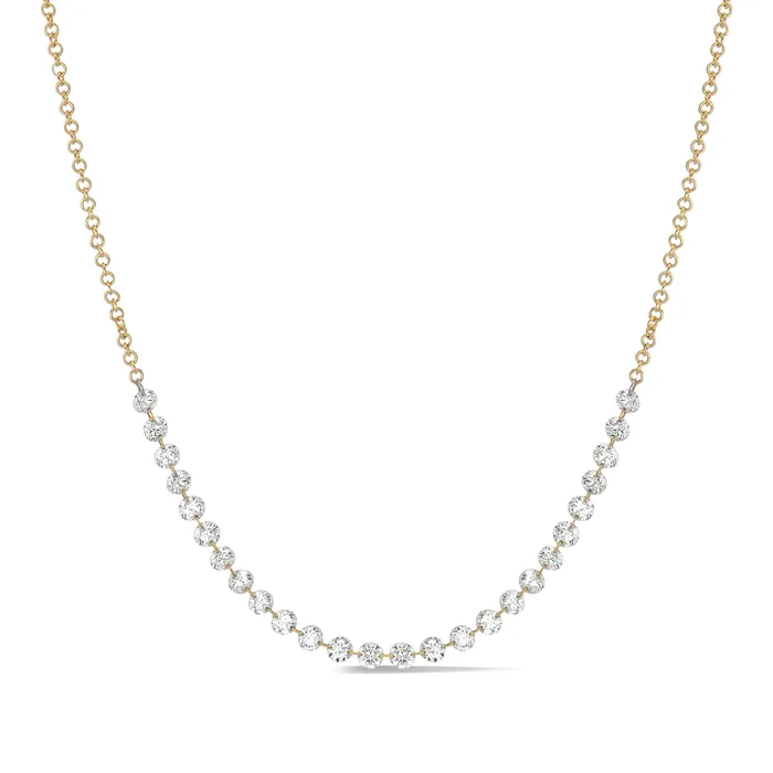 Necklaces RACHEL LYNN CHICAGO 14 Karat Yellow Gold Aspen Air 250 Diamond Necklace Necklaces RACHEL LYNN CHICAGO 14 Karat Yellow Gold Aspen Air 250 Diamond Necklace