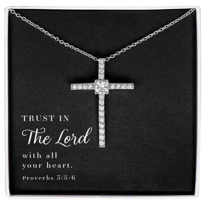 Necklaces ShineOn Fulfillment Cubic Zirconia Crystal Necklace Proverbs 356