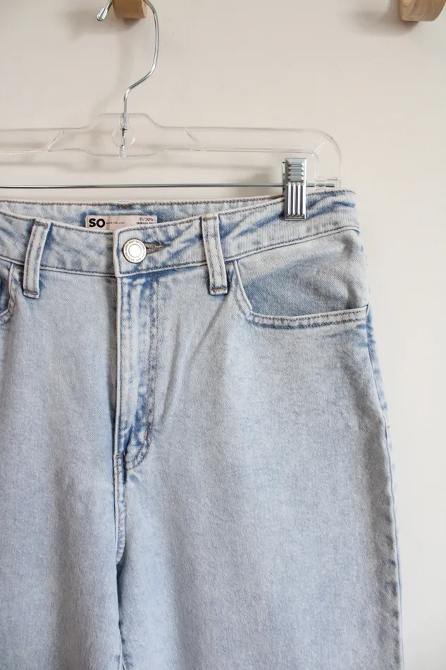 Necklaces SO SO Highest Rise Baggy Dad Jean Light Wash Jeans 1130
