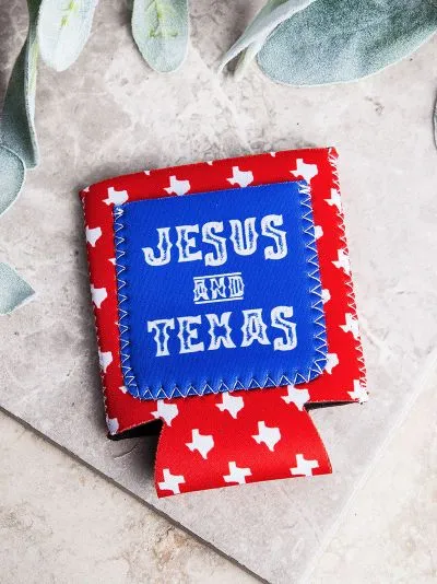 Necklaces SOUTHERN GRACE WHOLESALE Jesus and Texas REGULAR Can Coolers